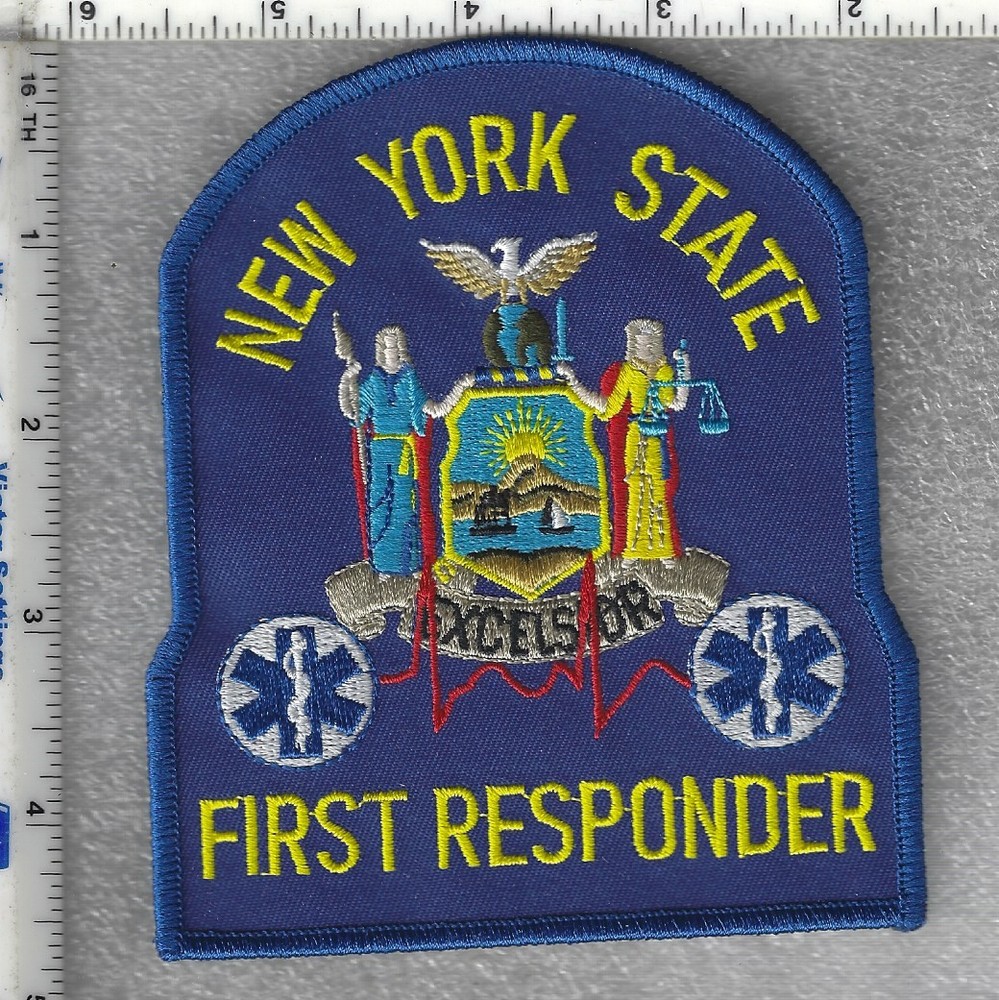 New York State - First Responder - Shoulder Patch 2019 issue