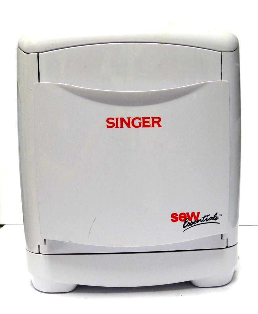 Singer Sew Essentials Storage Case Box Sewing Portable Organizer Vintage