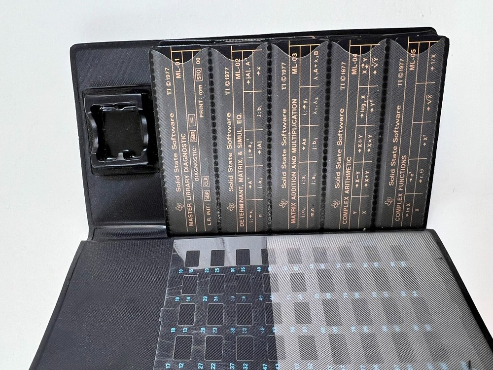 Texas Instruments Programmable 58 Calculator Master Library & Marine Navigation