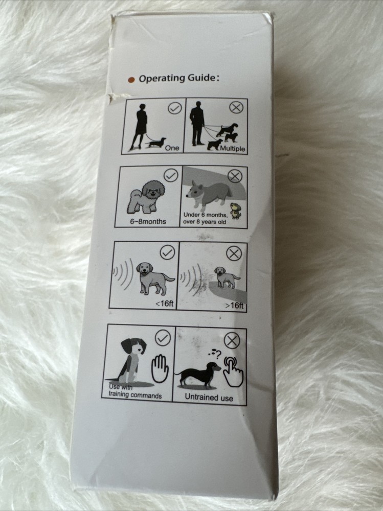 Pets Intelligent Training Expert Stop Annoying Barking Ultrasonic Controller NEW