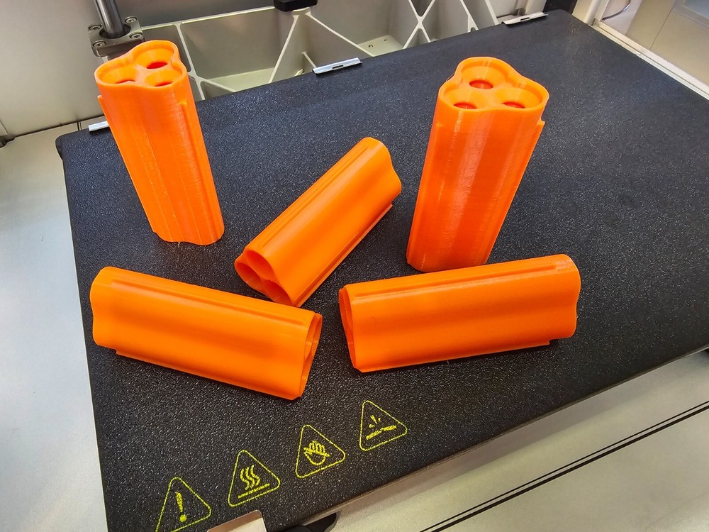 ORANGE - NEW 5 NERF Zombie Strike Nerf Sledgefire Replacement Shells Sledge Fire