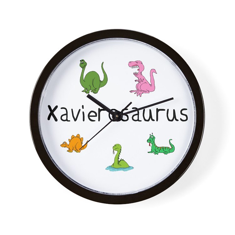 CafePress Xavierosaurus 10" Wall Clock (115514905)