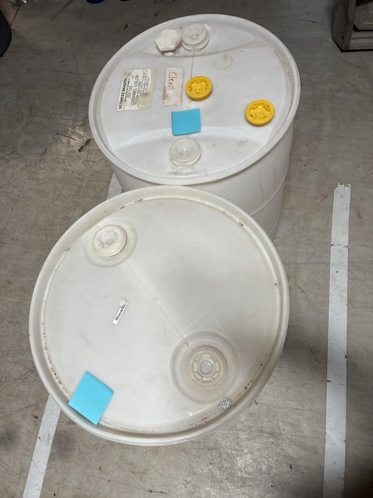 Translucent 55 Gallon Drums