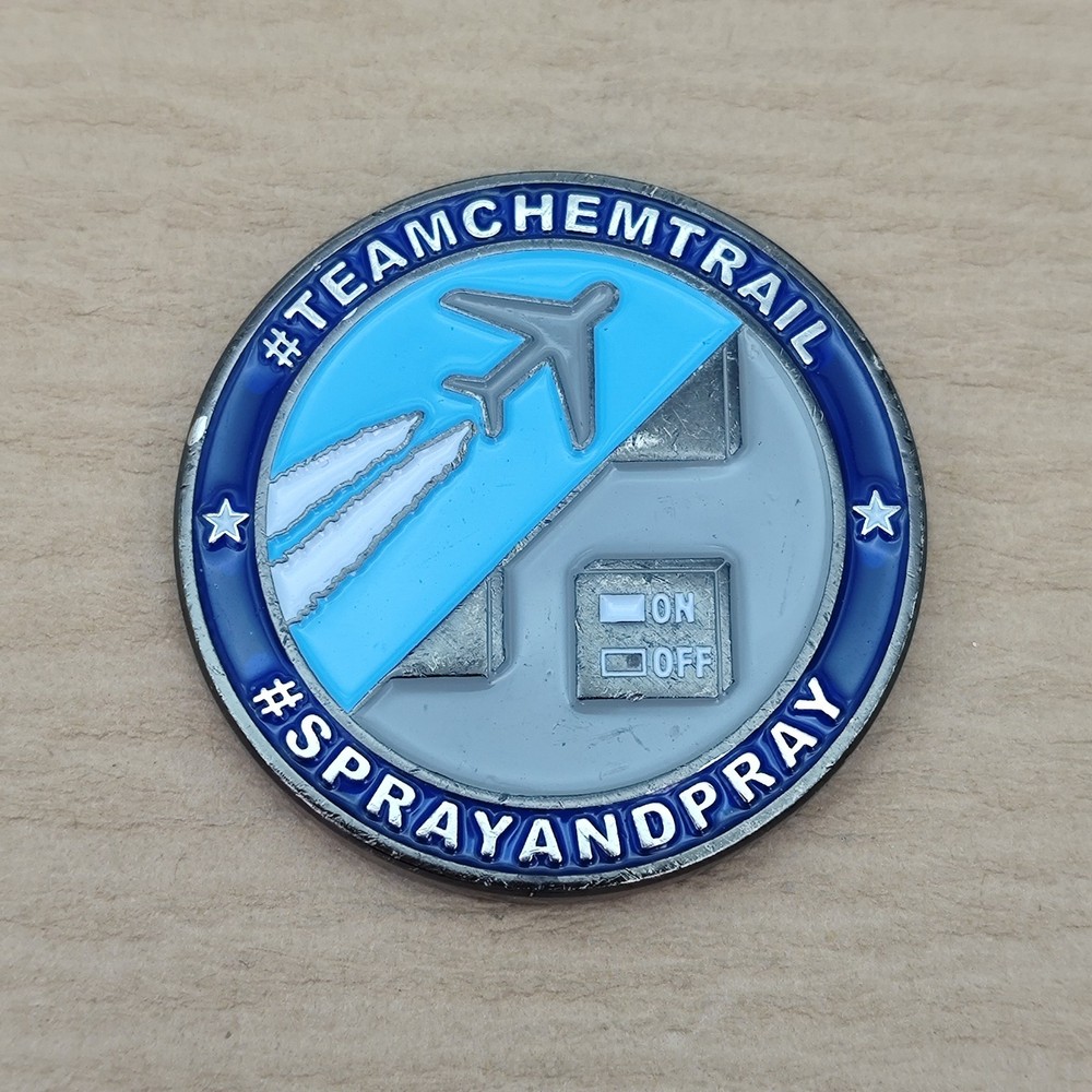 TEAMCHEMTRAIL SPRAYANDPRAY Coin