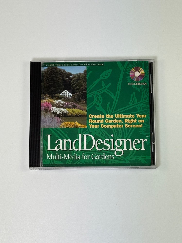 LandDesigner | Multi-Media for Gardens | 1994 | Windows | Vintage Software