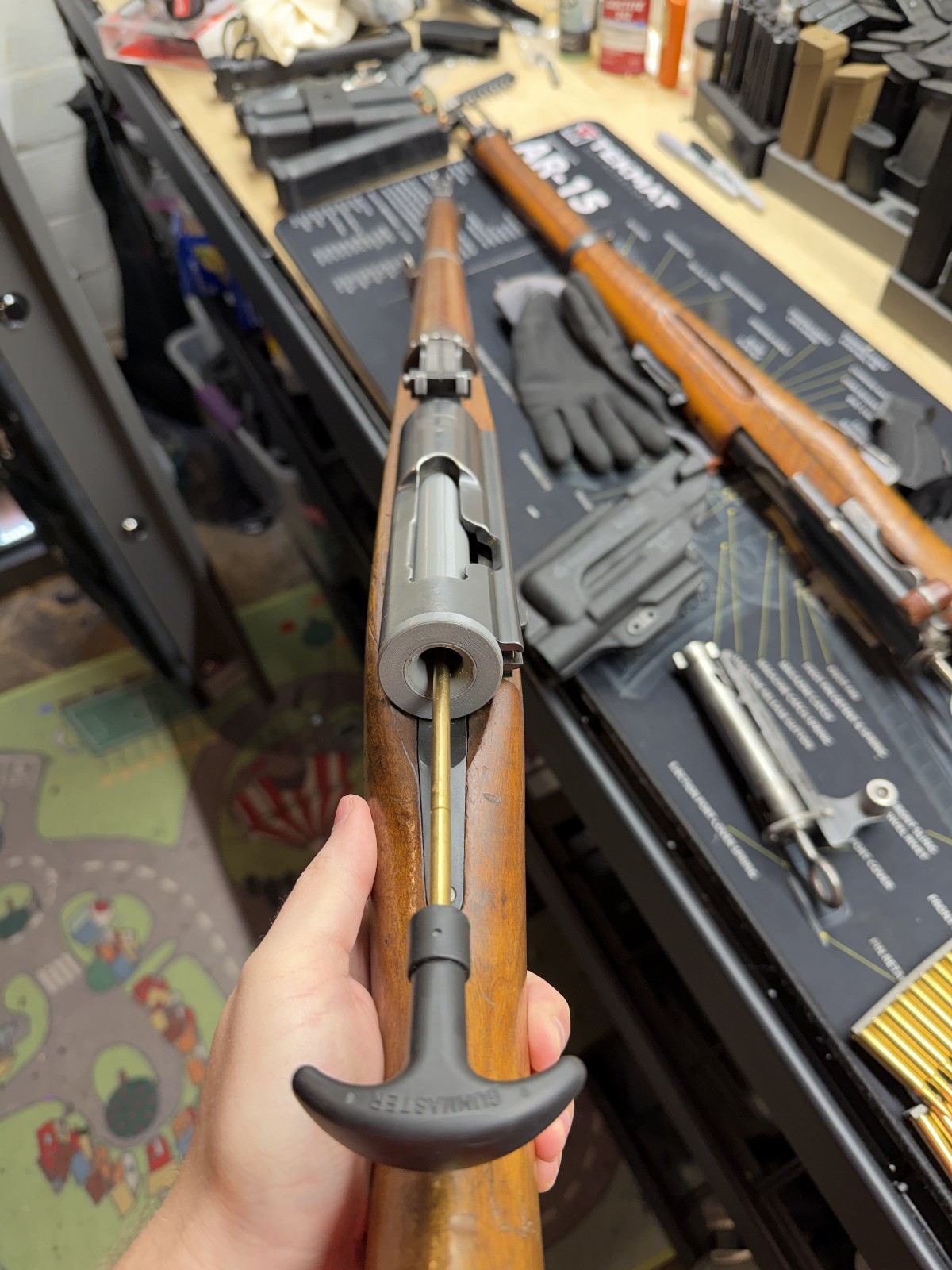 Swiss K31 Cleaning Rod Guide - Makes Cleaning Easy! Manufactured in USA