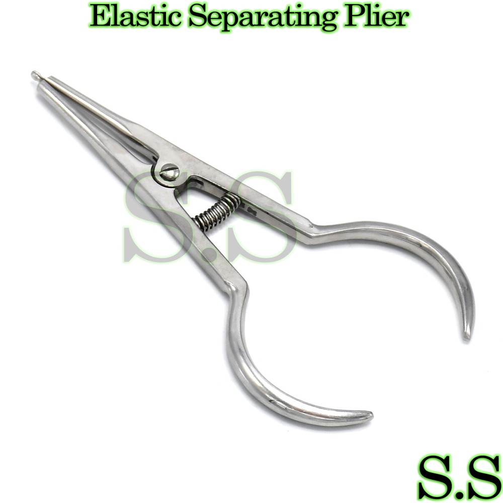 Elastic Separating Plier Orthodontic Dental Instruments