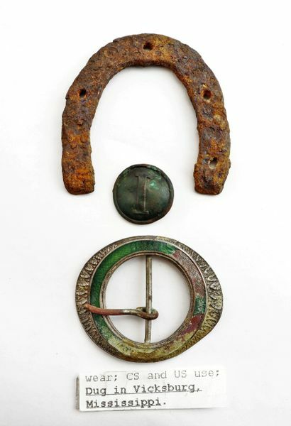 Civil War Confederate Dug Relics
