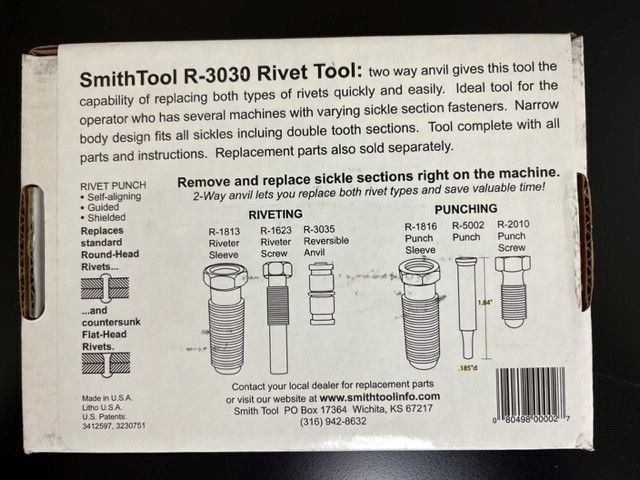 Smith Tool R-3030 Rivet Tool