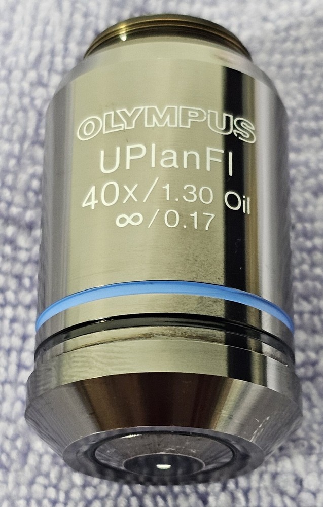 Olympus UPlanFl 40x/1.30 Oil ∞/0.17 BFP1 Microscope Objective