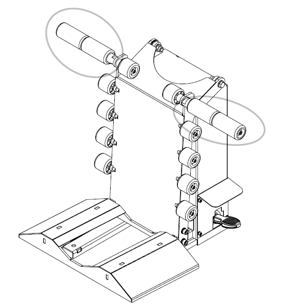 Universal Tire Changer Lift, Pneumatic Tyre Wheel Lifter for Tire Changers AA088