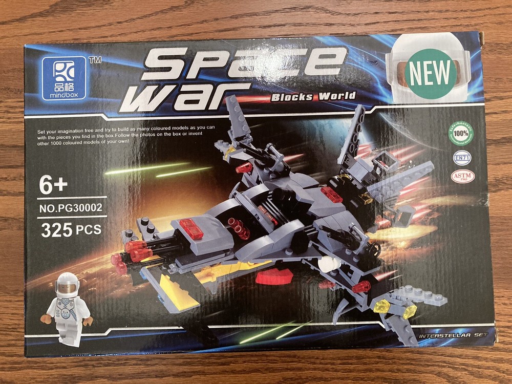 Space War - Blocks World BLOK-Mindbox -NO. PG30002 (Interstellar Set) Lego 325pc