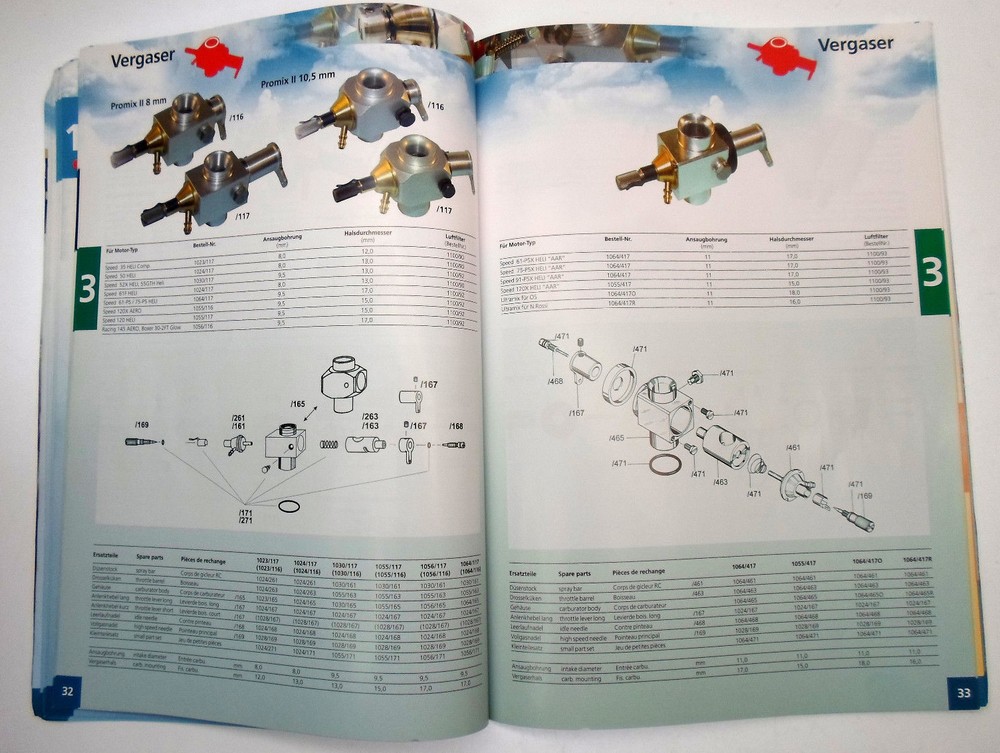 100 PAGE WEBRA ENGINE CATALOG FROM AROUND 2010