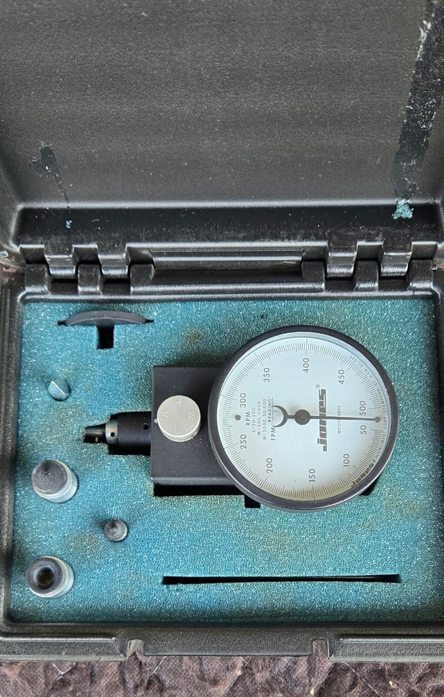Jones Portable Hand Tachometer Type 4800