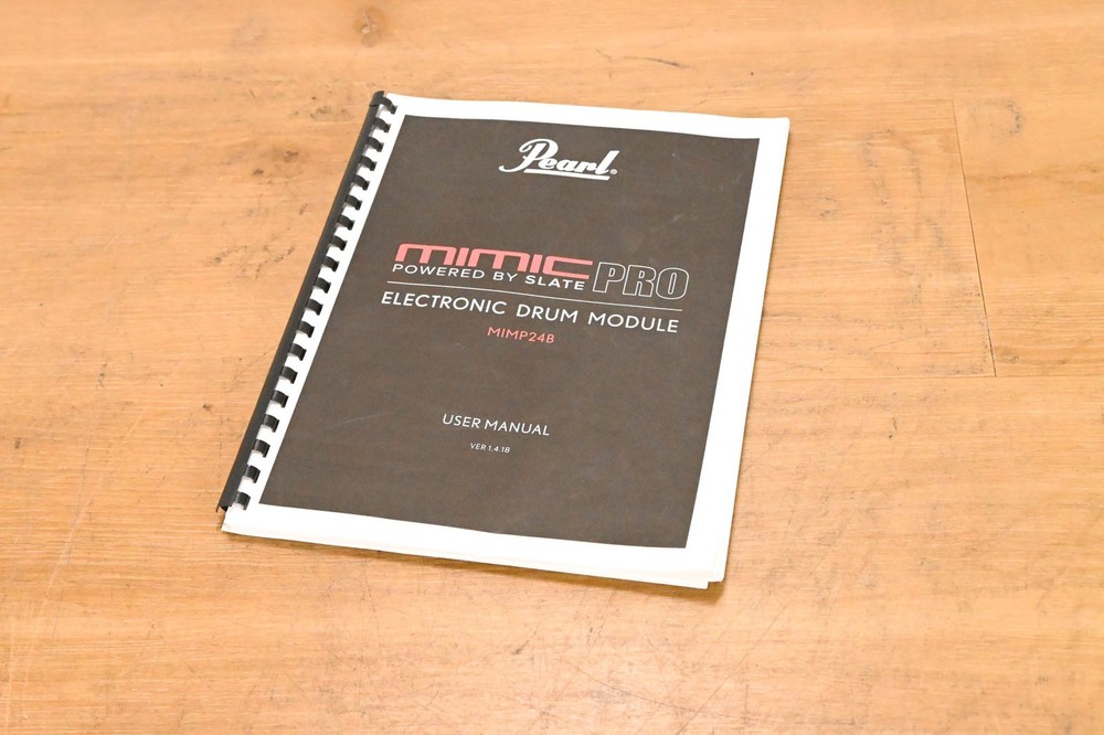 Pearl MIMP24B Mimic Pro Powered By Slate Electronic Drum Module CG01VER