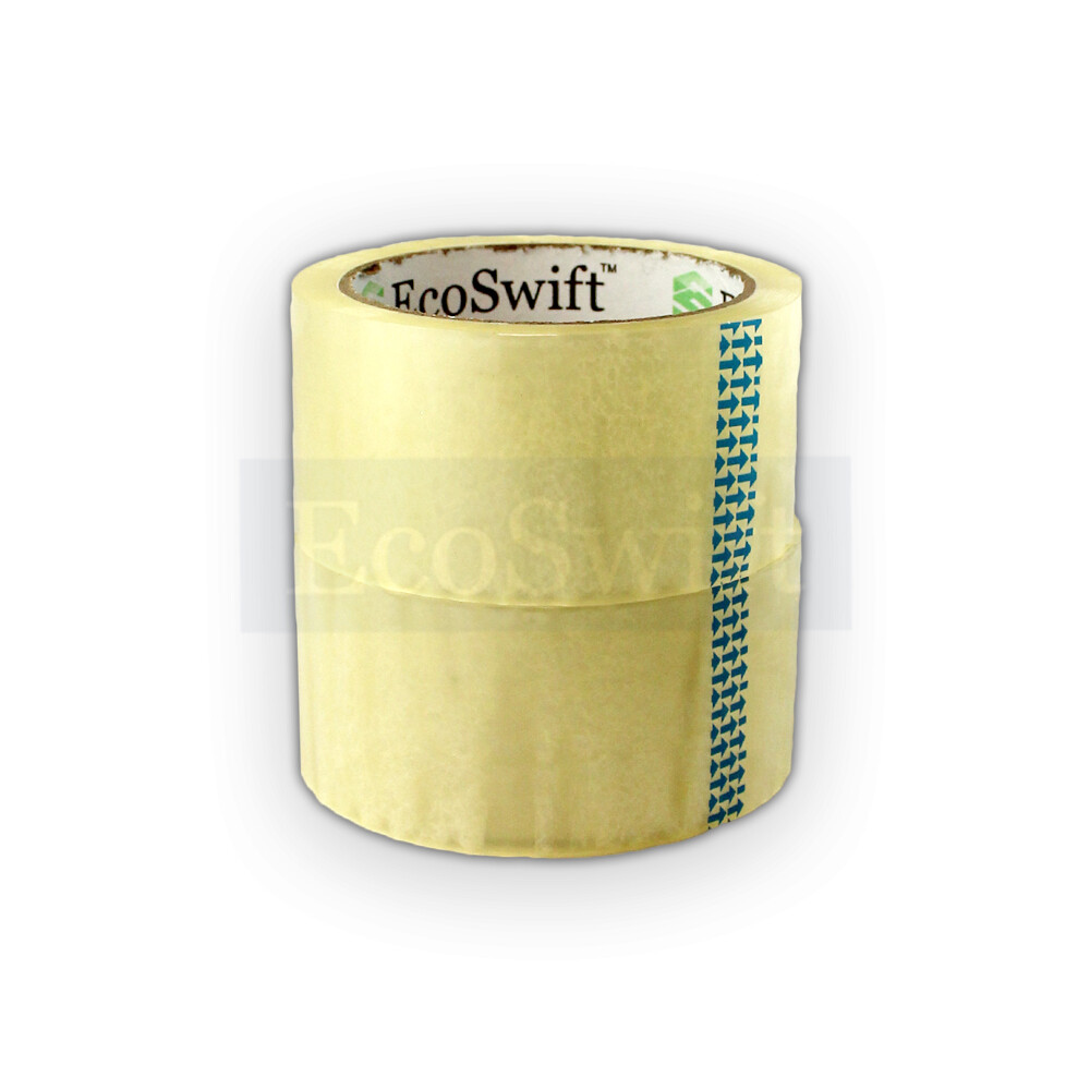 1 ROLL EcoSwift Carton Sealing Packaging Packing Tape 1.6mil 2" x 55 yard 165 ft