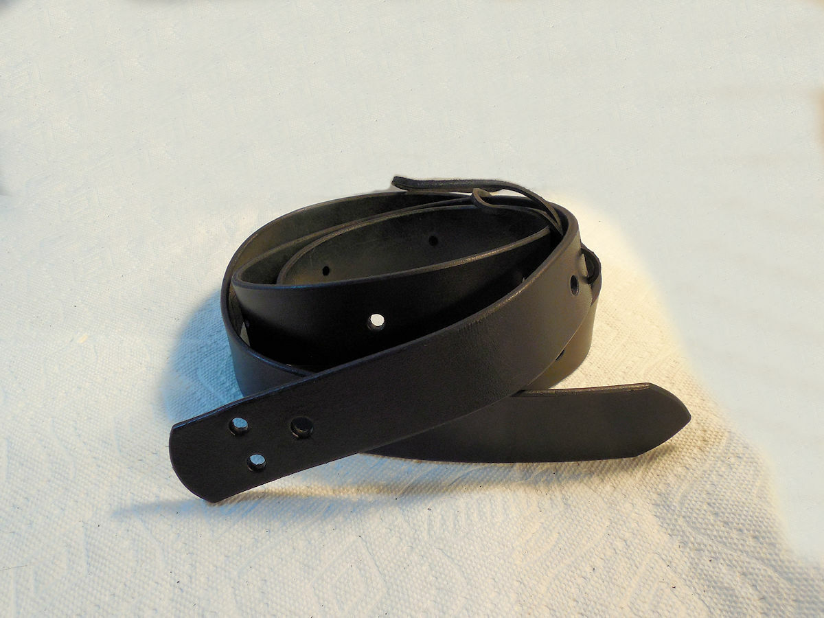 USA Leather Saddle Latigo Cinch Straps Billets ~ 3'_6'_8' Black_ Brown_ Natural