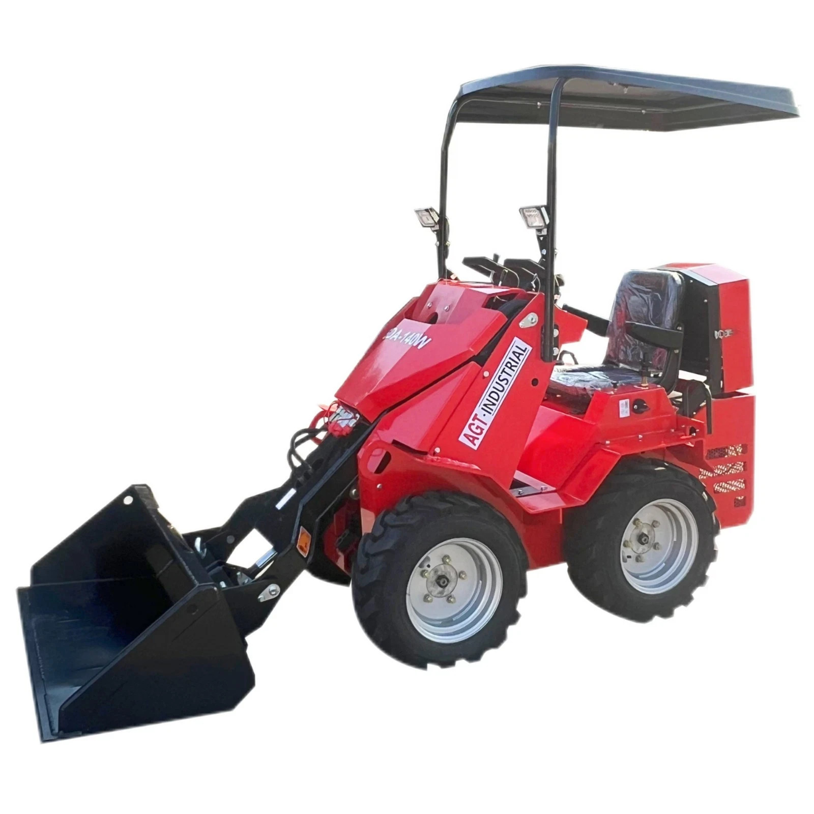 AGT SDA-140W Mini Skid Steer 0.8Ton Compact Wheel Loader Ride-on RATO Engine EPA