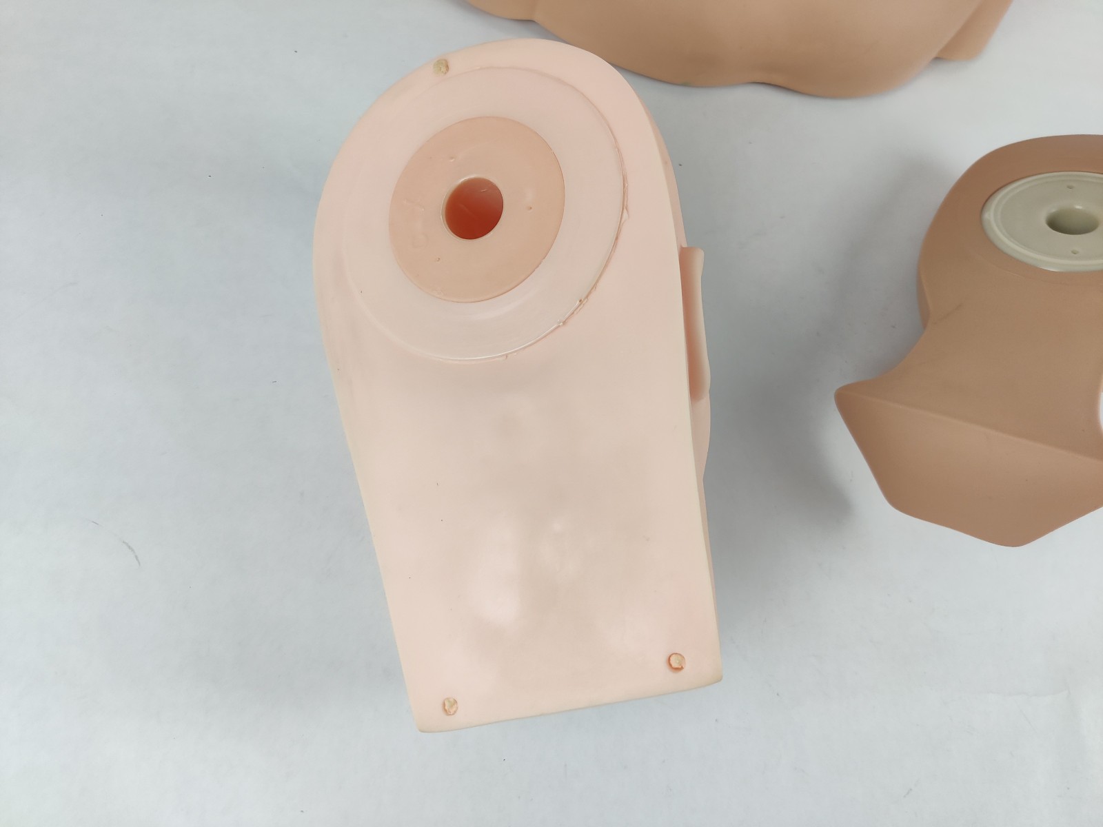 Lot of 3 Mannequin Heads 15" Marianna w/ Shoulders Makeup Wigs