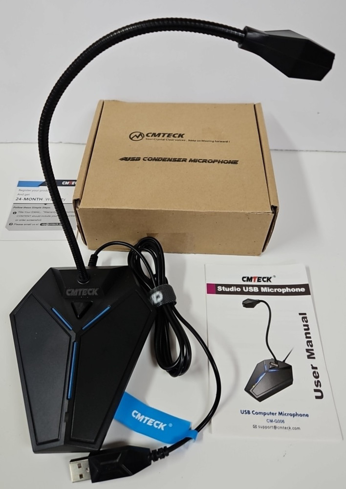 Studio USB Microphone Desktop Condenser Computer Laptop Microphone CM-G006