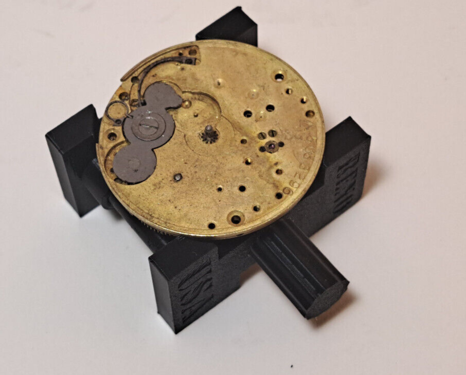 Watchmaker Movement Vise and Case Cushion Combo