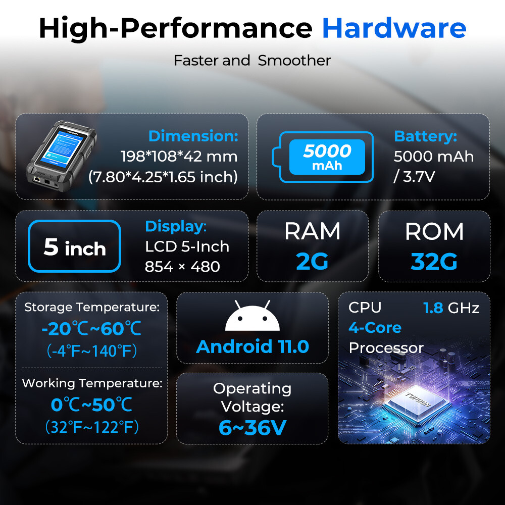 TOPDON RLink Lite J2534 Pass-Thru Programmer Enhanced VCI OE-Level Diagnostic