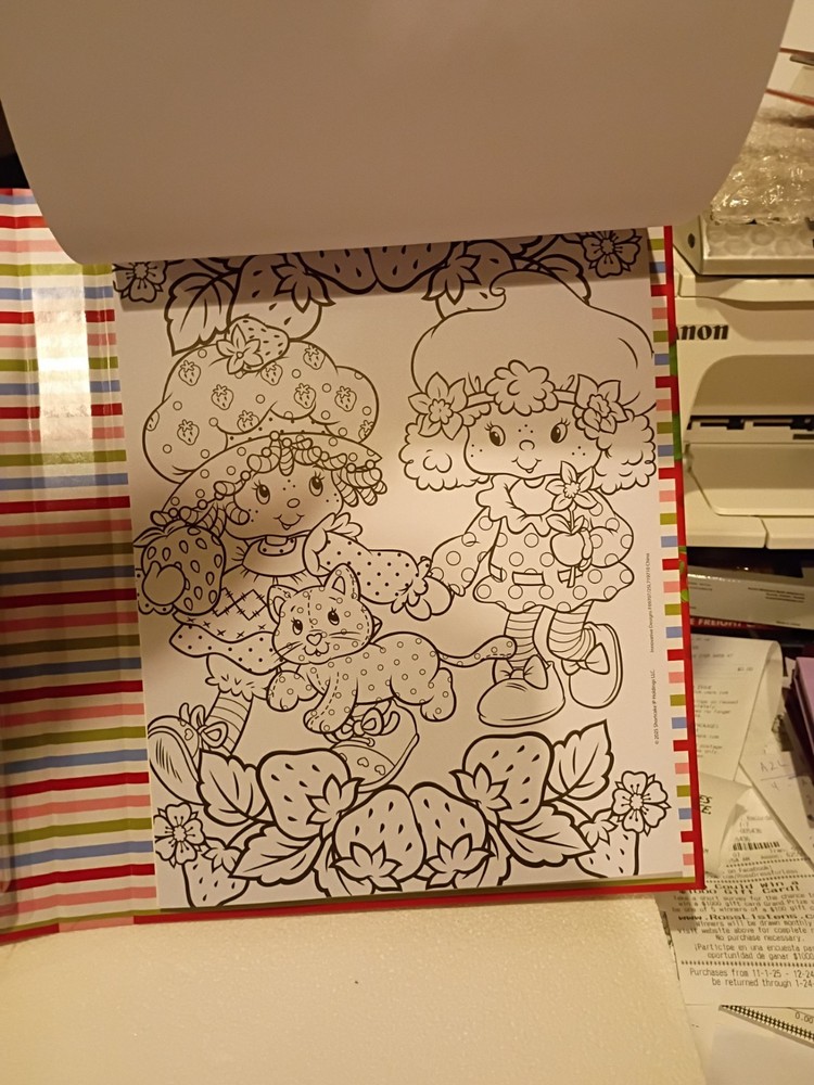Strawberry Shortcake Coloring Set