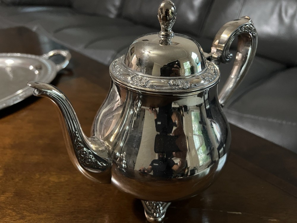 Vintage 4 Piece Silver Plated Mix N Match Tea Set