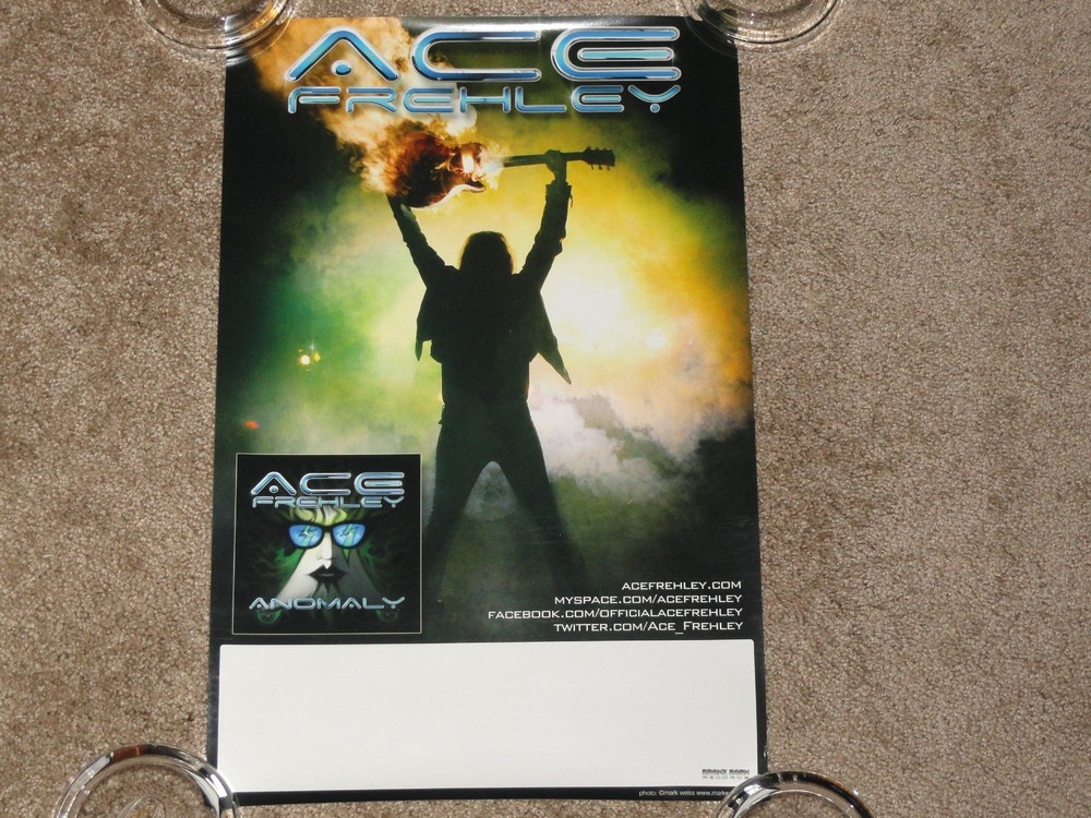 Ace Frehley Anomaly Promo Poster