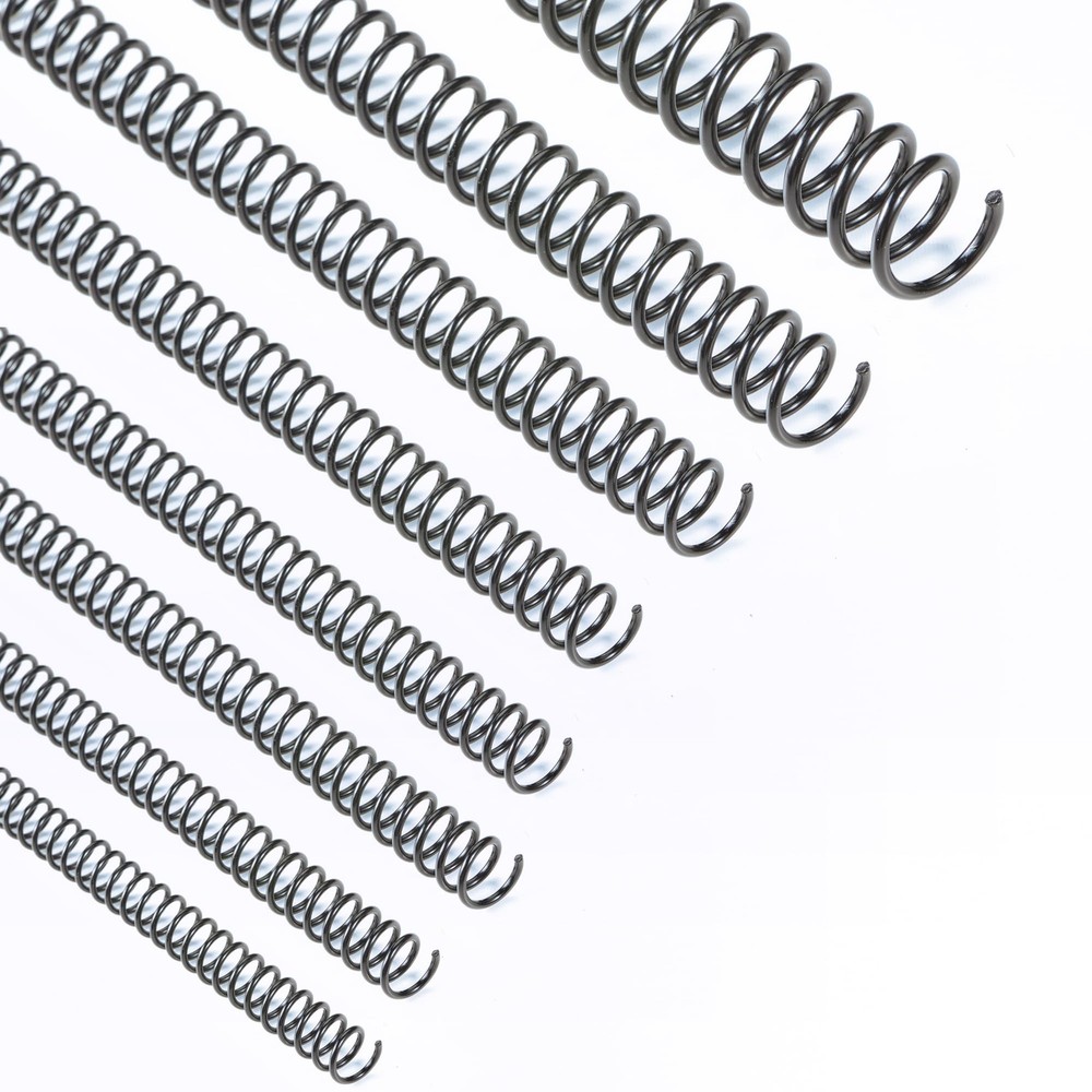 Binditek 200 Pack Plastic Spiral Binding Coils,8 Different Sizes 1/4",5/16",3...