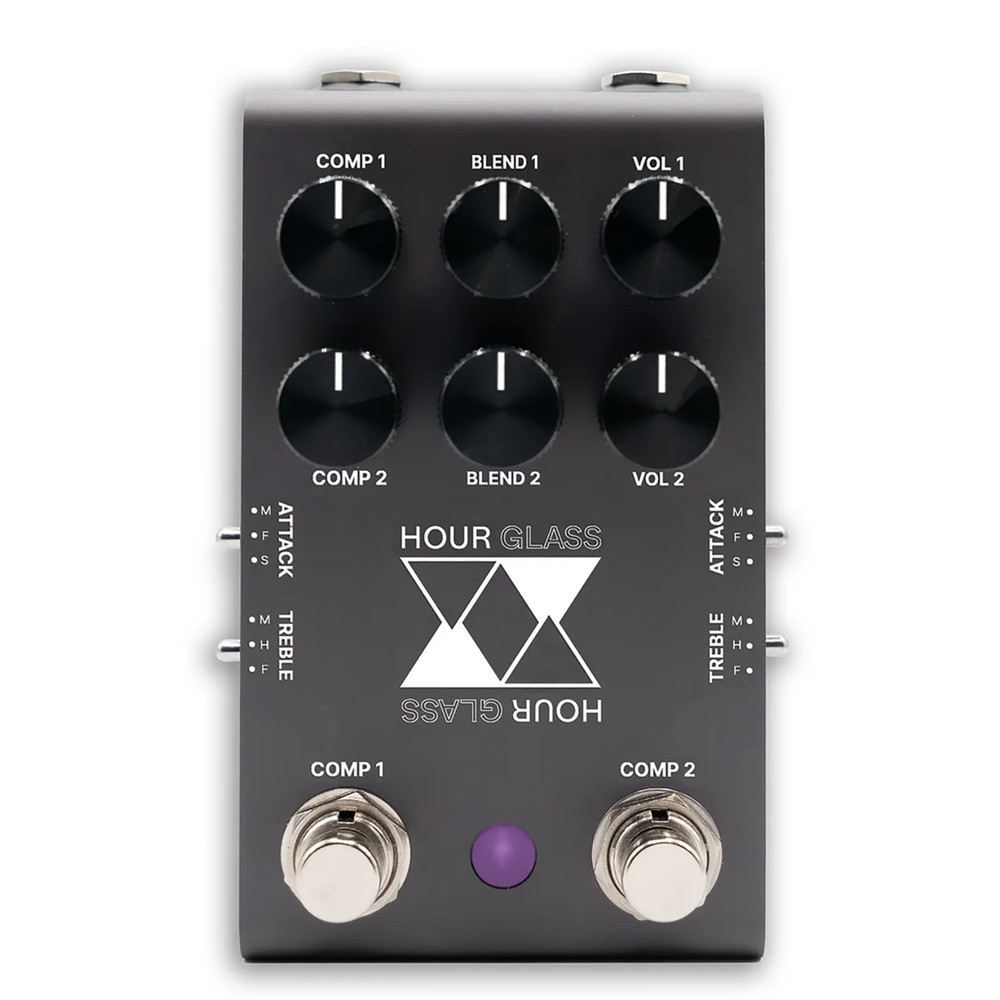 Jackson Audio Hourglass Analog Dual Compressor Guitar Effect Pedal