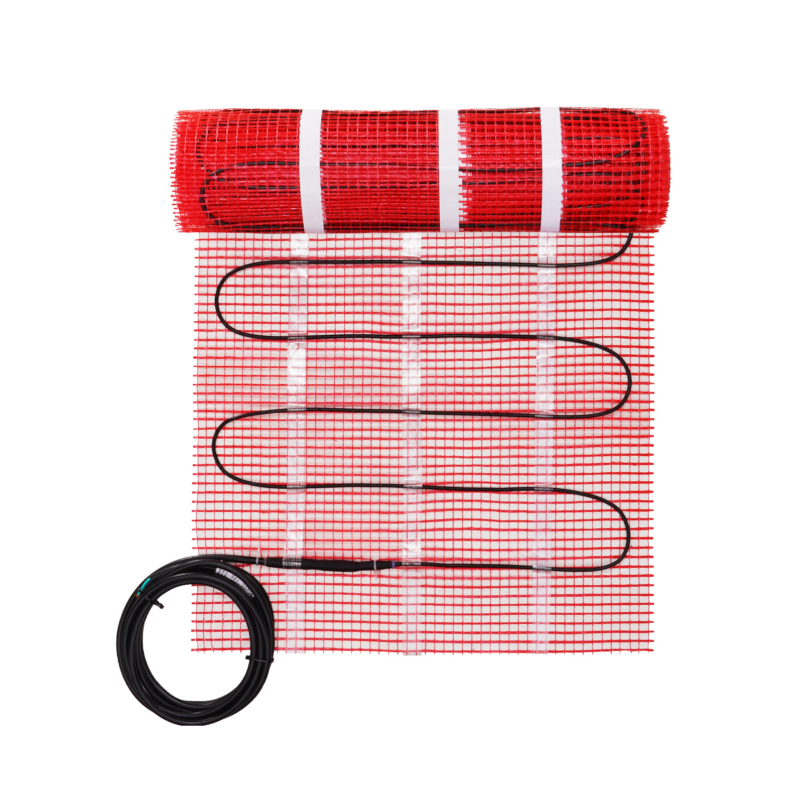 VEVOR 30sqft Electric Radiant Floor Heat System Floor Heat Mat with Thermostat