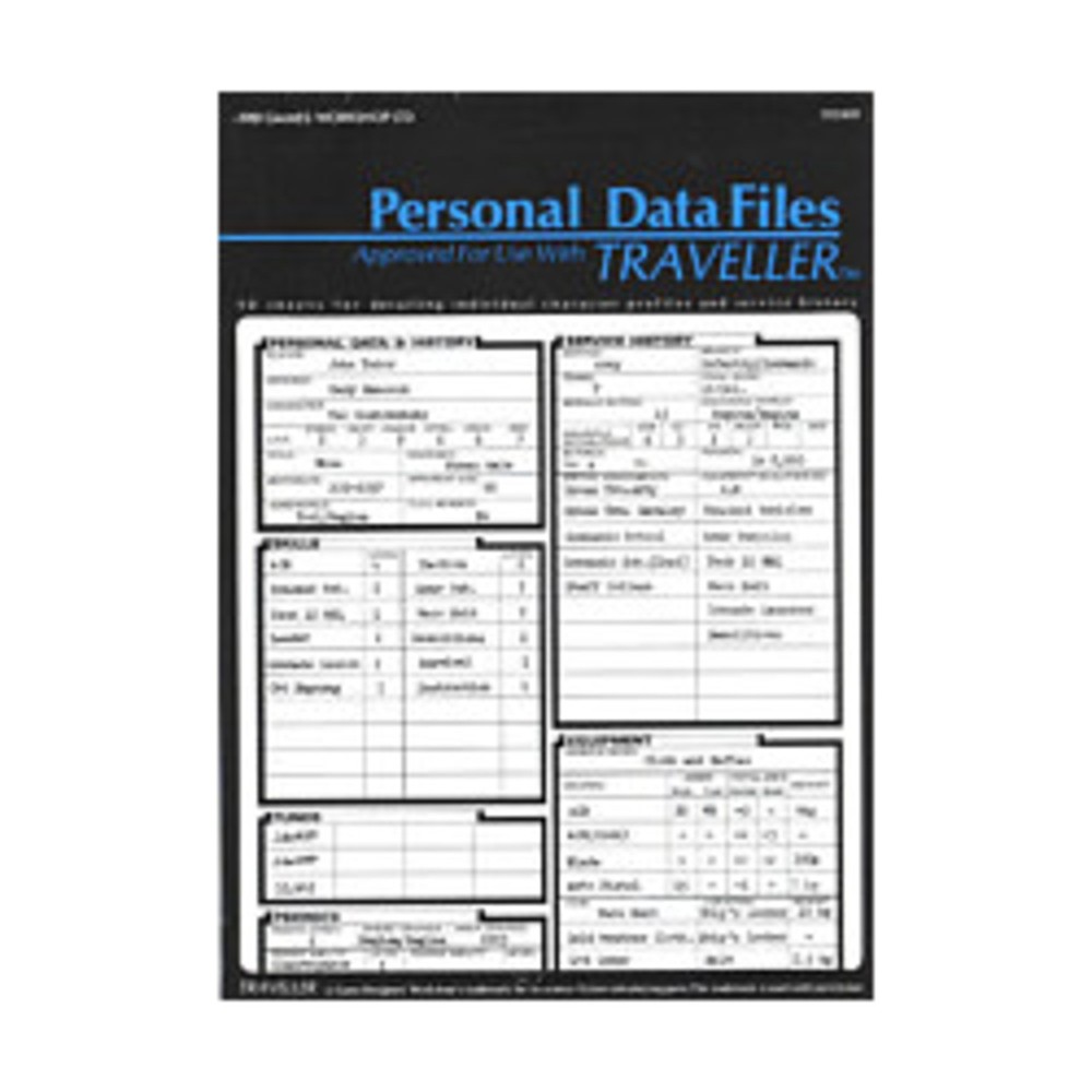 GW Traveller Personal Data Files VG