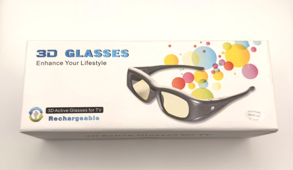 3D Glasses Active Glasses for TV Rechargeable