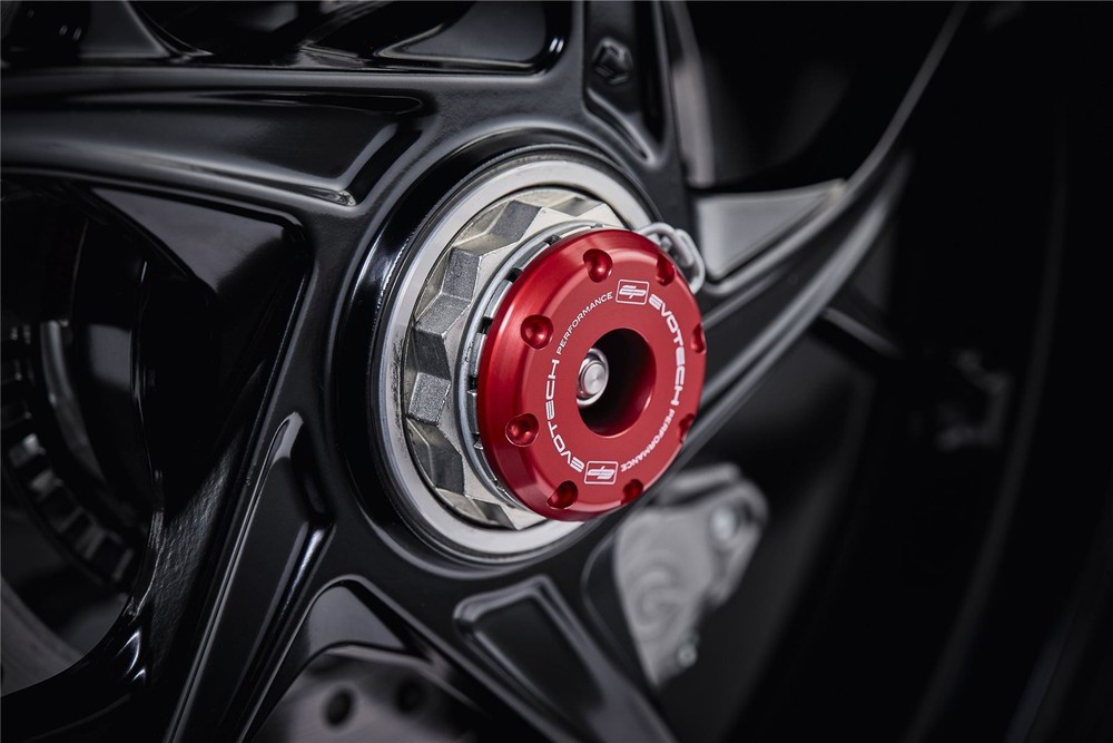 Evotech Rear Spindle Bobbins - Ducati Diavel V4 2023+
