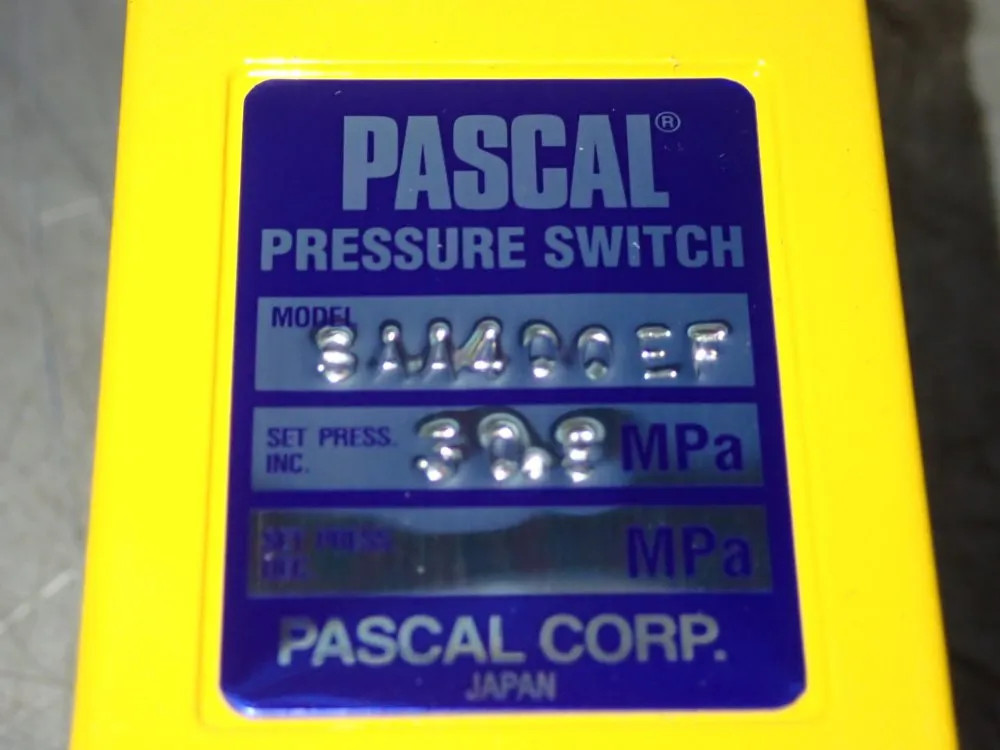 PASCAL PRESSURE SWITCH SAA400EF
