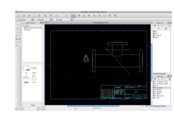 Libre Cad 2D ~ Computer Aided Design CAD Software Package for Windows ~ DVD