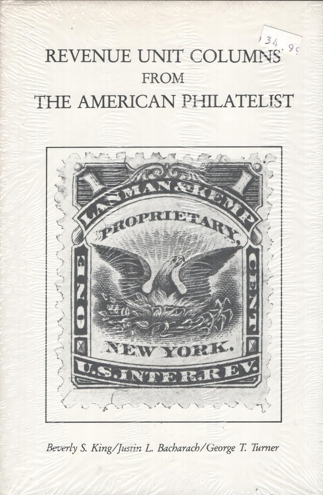 Revenue Unit Columns from the American Philatelist (Quarterman) new, wrapped