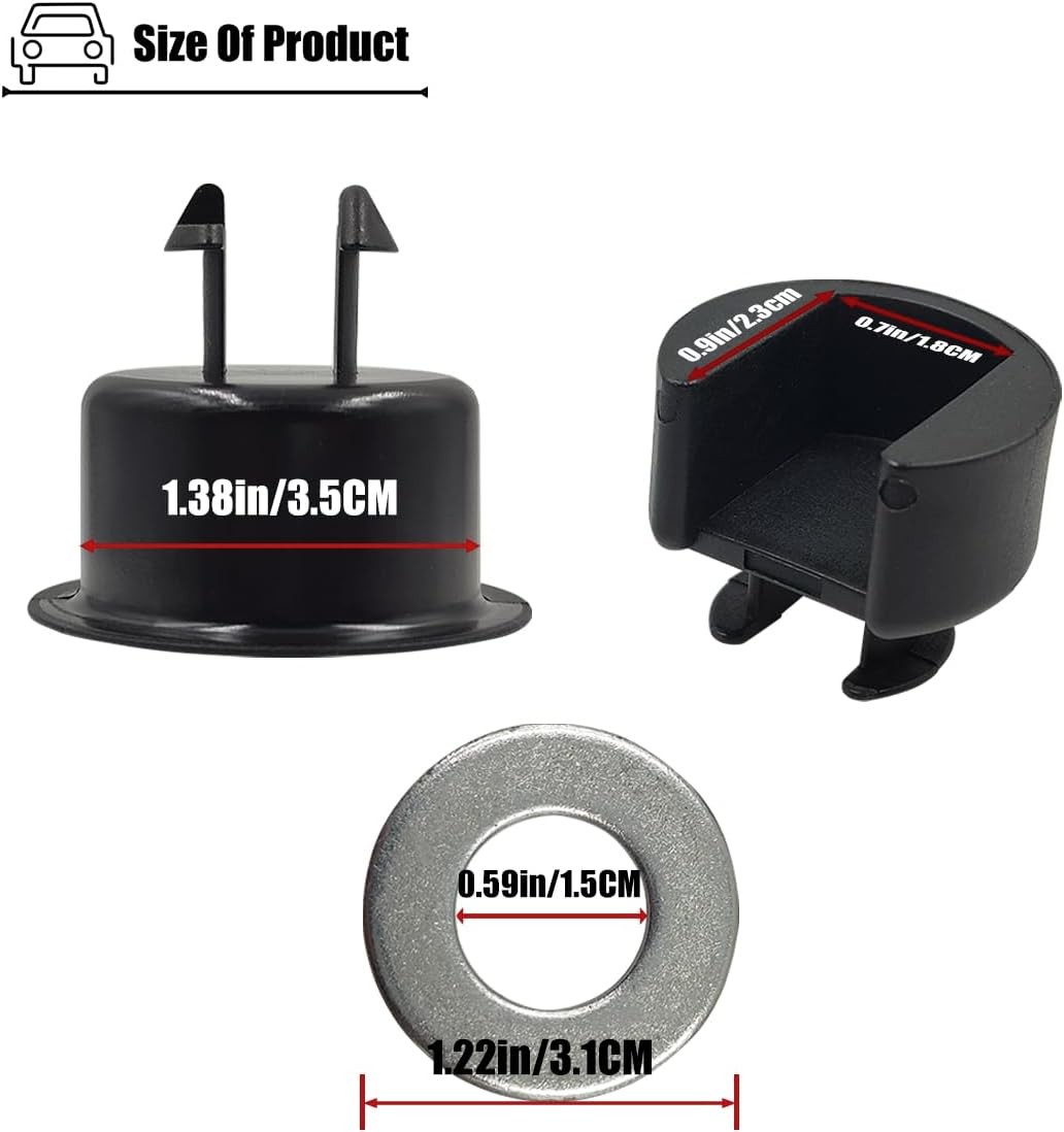 Tailgate Hinge Bushings Compatible with F150 F250 F350 F450 Ranger