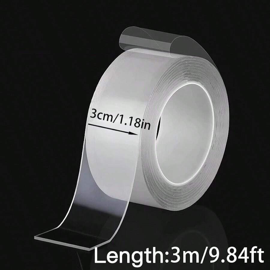 Nano Tape Heavy Duty Double Sided Tape Reusable Strong Adhesive Mounting Tape