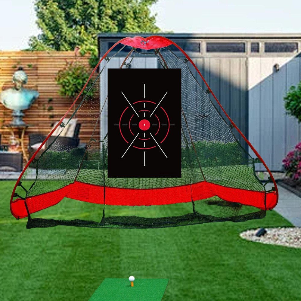 Golf Target Cloth, Hitting Net, Aiming Exercise Hanging Circle Backstop Swing