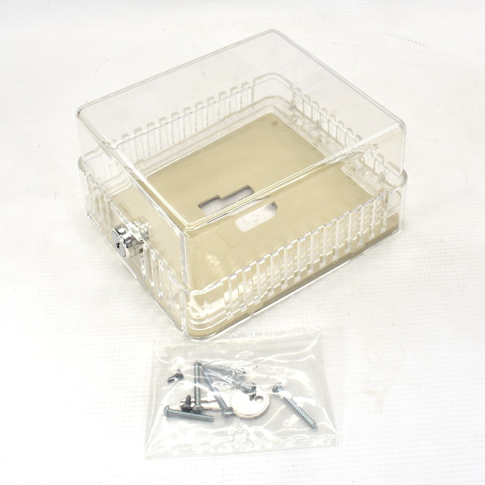 Mars BTG-K 70205 Clear Plastic Thermostat Guard locking box