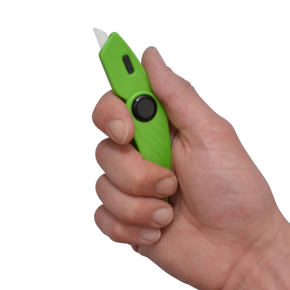 Westcott Foldable Ceramic Utility Cutter Pack of 1, Green