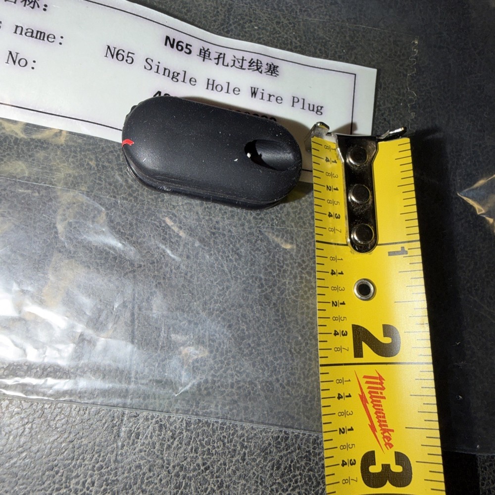 NAVEE N65 SINGLE HOLE WIRE PLUG 40020100000080