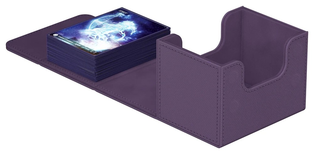 Ultimate Guard Sidewinder 100 Purple Xenoskin Deck Box