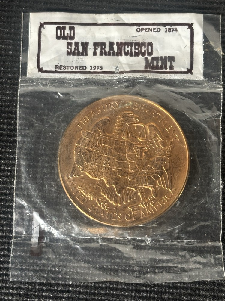 1973 old San Francisco Mint Copper