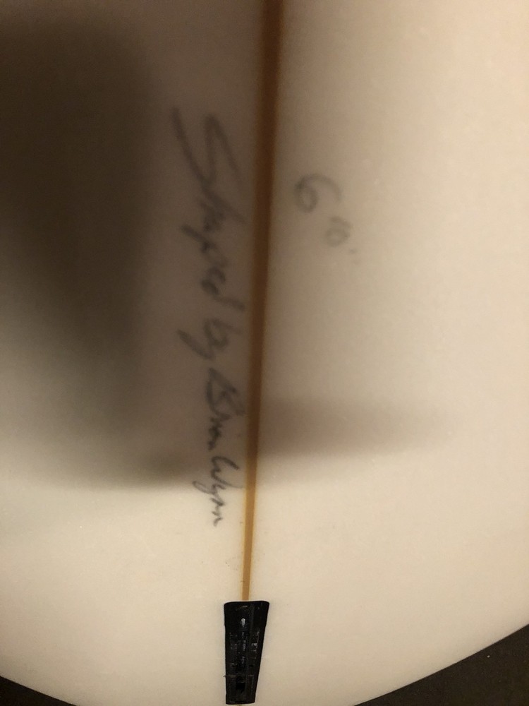 extremely RARE - limited edition COACH brand SURFBOARD - 7ft