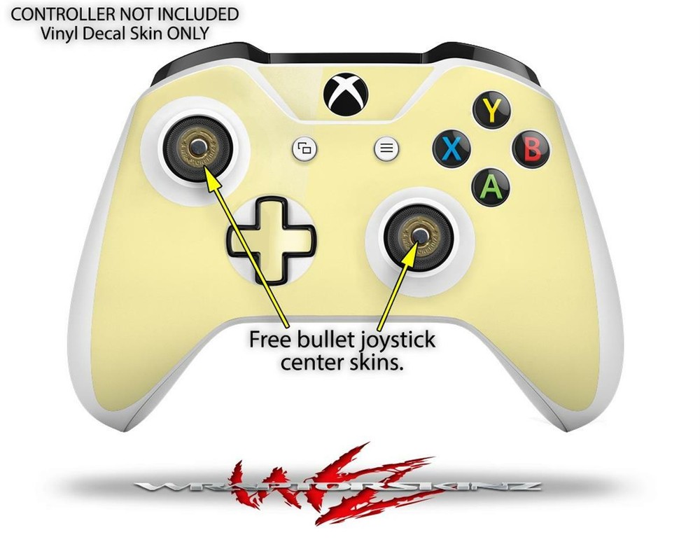 Skin XBOX One S Console Controller Solids Collection Yellow Sunshine
