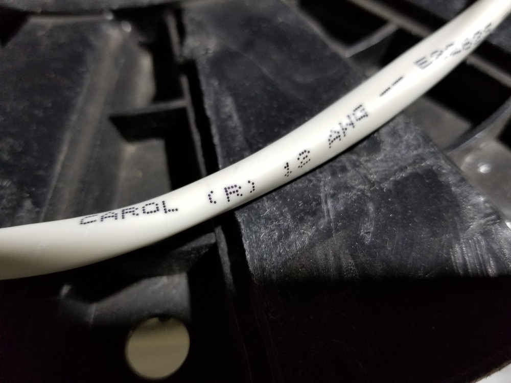 Carol E2262S 12/2C Shielded Control/Communications Cable Plenum White /50ft