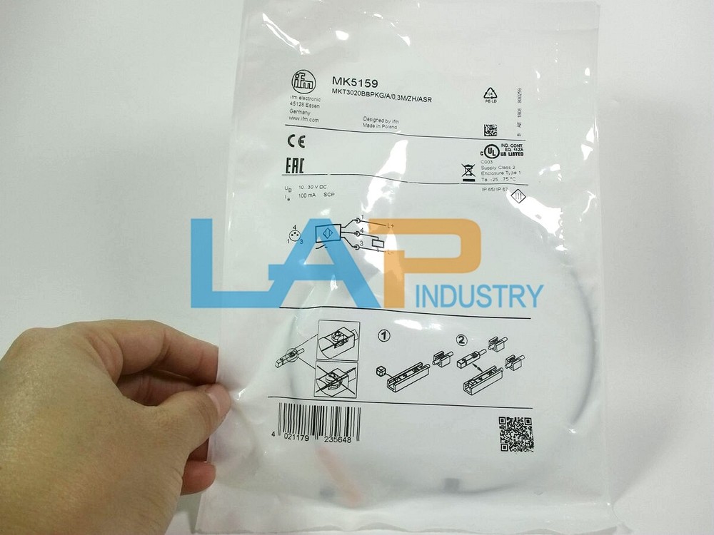 1PC New IFM Sensor MK5159 MKT3020BBPKG/A/0.3M/ZH/ASR